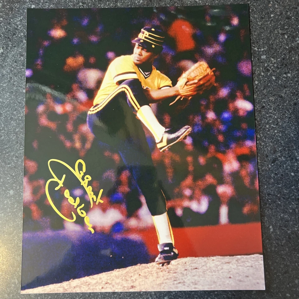 GRANT JACKSON signed PITTSBURGH PIRATES 8x10 Photo! (2) - Image 1 of 1
