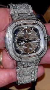 Herrenuhr JBW Heist Platin Edition Diamant 545 Diamanten Joe Rodeo Jojo Don BN - Bild 1 von 18
