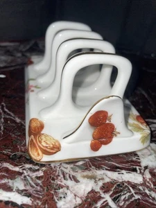 Berries and nuts by Hammersley Toast Server Rack Bone China - Picture 1 of 8