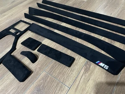 BMW E39 Interior Trim Set ALCANTARA Sedan Touring Universal LHD M Color Stitch - Image 1 of 2