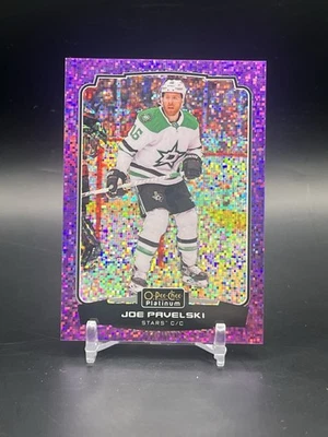 JOE PAVELSKI 2022-23 O-PEE-CHEE ПЛАТИНОВЫЕ ФИОЛЕТОВЫЕ ПИКСЕЛИ ПАРАЛЛЕЛЬНЫЕ 269/299 #48 - Изображение 1 из 2