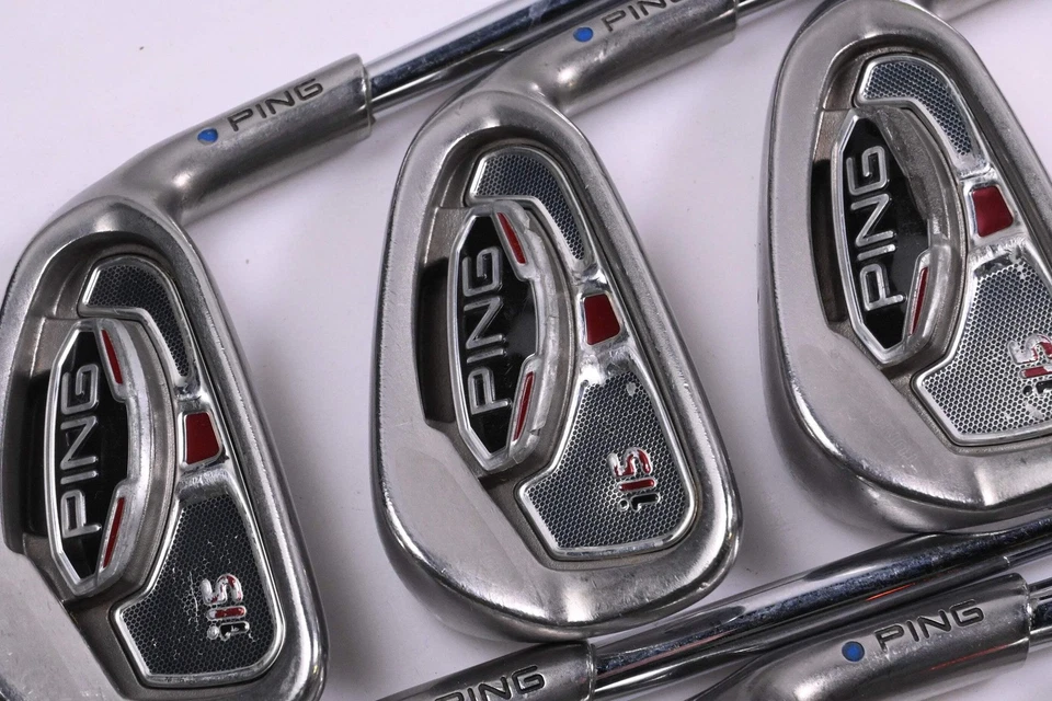 Ping i15 Irons / 5-PW / Blue Dot / Stiff Flex Ping Z-Z65 Shafts - Image 1 of 4