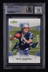 Kevin O'Connell Signed 2008 Score #394 RC (BGS) Rookie Card | Autograph Graded B - Picture 1 of 2