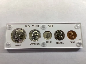 1964 (D Only) US Mint Uncirculated Silver Mint Set In Capital Holder 041824 39tc - Picture 1 of 4