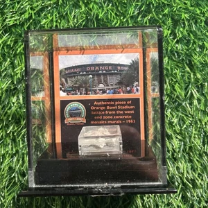Authentic Miami Orange Bowl Stadium Concrete - Limited Edition - Bild 1 von 7