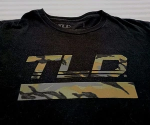 Camiseta Troy Lee Designs Para Hombre L Negra Carreras Motocicleta Gráfico Laguna Beach TLD - Imagen 1 de 8