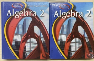 Glencoe Mathematics High School Algebra 2 Student & Teacher Ed Bundle Homeschool - Picture 1 of 13