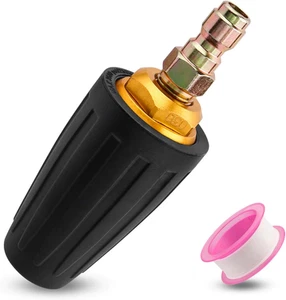 Bestgle Pressure Washer Turbo Nozzle, 360°Rotating Turbo Spray Tips 1/4" Quic... - Picture 1 of 12