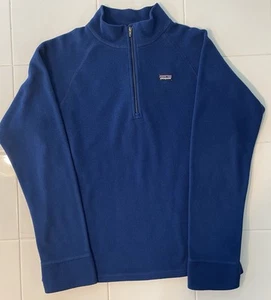 Patagonia  1/4 Zip Blue Fleece Pullover  Size YXL (14) - Picture 1 of 4