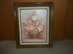  FLORAL STILL LIFE BY BUSSY - Picture 1 of 1