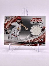 2023 Topps Update Alec Burleson Major League Material Relic Card #MLM-AB