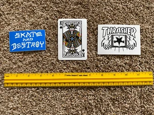 Skateboard Sticker Lot of 3 Thrasher - Picture 1 of 1