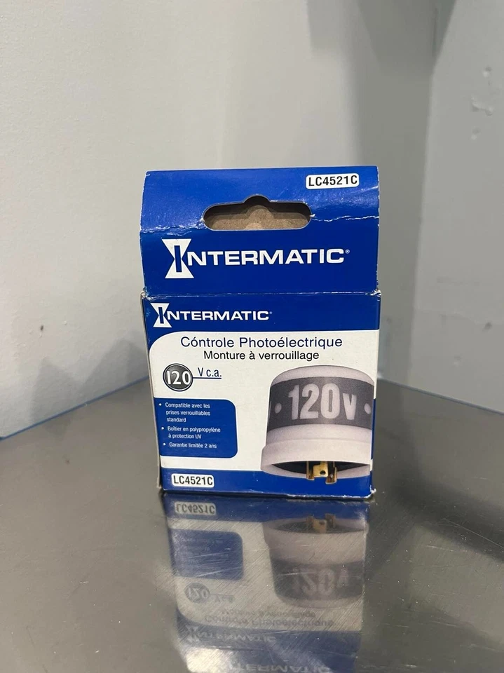 Intermatic Lc4521c Fotocontrol, Bloqueo, 120Vac Foto 1 de 1