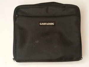 Vintage 1990s Case Logic 20 Cassette Tape Plastic Storage Holder Carrying Case - Picture 1 of 10