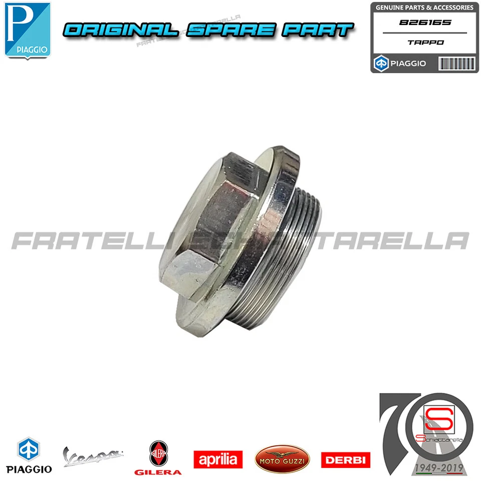 826165 TAPPO SCARICO OLIO ORIGINALE PIAGGIO LIBERTY 4T SPORT 150 2008-2008