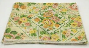 Set Of (2) Vintage Pillow Cases With Lace Edges Standard Size - Picture 1 of 1