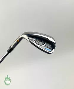 Used LEFT HANDED Ping G Yellow Dot Utility Wedge X-Stiff Flex Steel Golf Club - Picture 1 of 11
