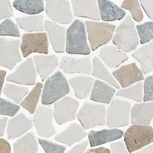 Sea Sand Random Mosaic Wall & Floor Tile ($10.62/SqFt) - Picture 1 of 10