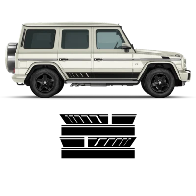 AMG G63 Side Stripes for MB Gelandewagen 2012 - 2018 - Image 1 of 4