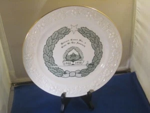 Order of the Amaranth Plate DETROIT COURT NO 3 1946-1956 HOMER LAUGHLIN USA - Imagen 1 de 5