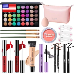 Make-up Set für Damen, Make-up Komplettset für Anfänger & Profis, Reisemachen - Bild 1 von 7