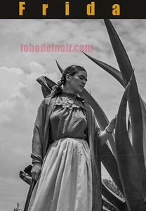 Frida Kahlo With Agave Plant Mini Poster 4" x 6" Glossy - Picture 1 of 1