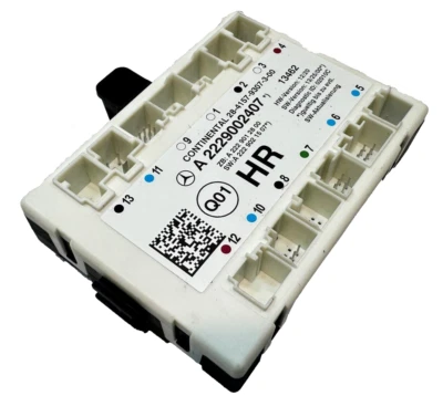 Módulo de control de ventana de puerta de pasajero trasero S63 AMG W222 Mercedes-Benz OEM 2014-20 Foto 1 de 4