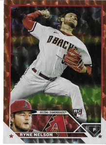 2023 TOPPS SERIES 2 RYNE NELSON ORANGE FOIL RC CARD 116/299 - Picture 1 of 1