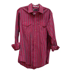 Vintage Rudnick’s of Beverly Hills Plaid Shirt Made in USA Preppy Old Money - Picture 1 of 10