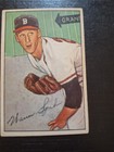 1952 Bowman Baseball Card #156 Warren Spahn EX  Sharp