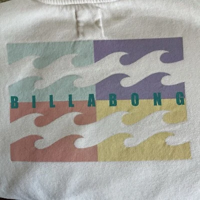 Sudadera Billabong Talla Pequeña Cuello Redondo Arco Iris *Leer Descripción* Foto 1 de 4