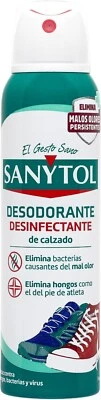 Sanytol Disinfectant Spray-150 Ml Deodorant Sanitizer Shoes Spray