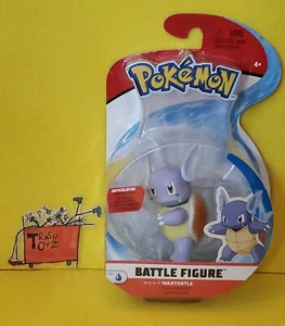 NEW POKEMON WARTORTLE ARTICULATED BATTLE FIGURE NINTENDO WICKED COOL TOYS - Picture 1 of 5