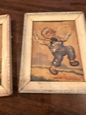 Vintage 1930-40s Raggedy Ann And Andy Pictures.  Some Damage from Age.  See Pics
