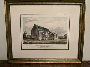ABER HONDDU COLLEGIATE CHAPEL 1813 Samuel Rawle - Mrs Lathbury GRAVUR - Bild 1 von 5