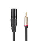 0.3 Meter 3.5MM To Sound Mobile Phone Microphone Connect Cable Adapter