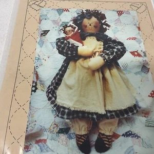 ANNIE FAY & LITTLE MAE Homespun at Heart 20" Doll Craft Pattern - Picture 1 of 3