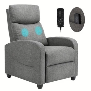 Massage Chair - Ergonomic, Bedroom Single Sofa Recliner with Lumbar Support - Picture 1 of 16