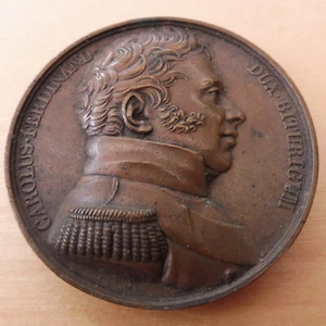 MEDAILLE - CAROLUS FERDINAND DUX BITURIGUM - Picture 1 of 3