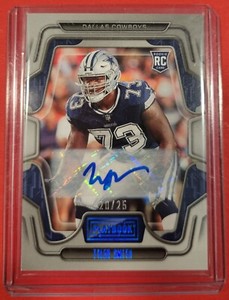 2022 Panini Playbook Tyler Smith Autogragh BLUE /25 Cowboys