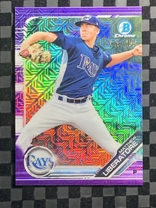 2019 Bowman Chrome Mega Box Purple Mojo Refractor Matthew Liberatore #'d 149/250 - Imagen 1 de 4
