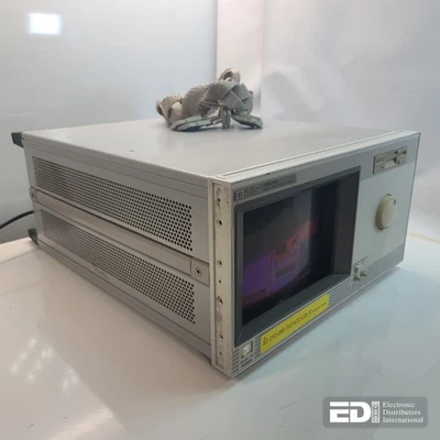 HP 16500C Logic Analysis System Mainframe w/ 16552A Module & 16522-61601 Cables - Image 1 of 4