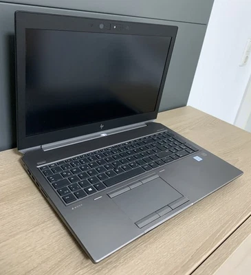 HP ZBook 15 G6 i7-9750H 2,60GHz 32GB DDR 256GB SSD + 1TB HDD T1000 4K W11 B2 - Bild 1 von 3