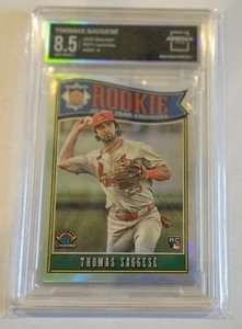 2025 Bowman Chrome - ROY Fav. Thomas Saggese #ROY-6 (RC) ARENA GRADED 8.5 - (PSA) - Bild 1 von 2
