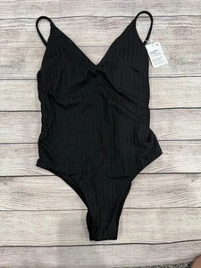 Lululemon Badeanzug Einteiler Small V-Ausschnitt gerippt C3 - Bild 1 von 7