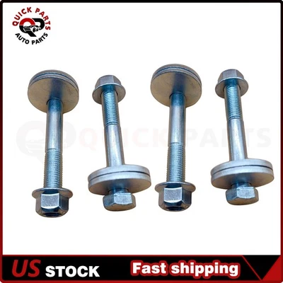 4Pcs Front Camber Bolt Kits-Corner Set K100132 For Dodge Ram Truck 2500 3500 Foto 1 de 4