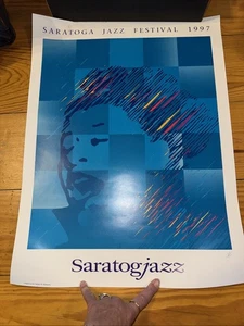 Saratoga Jazz Festival 1997 Poster~ Saratogjazz~38/400~Melissa Dickenson Art - Picture 1 of 6