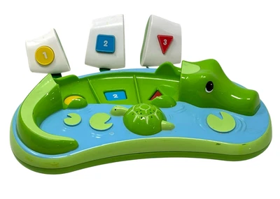 EVENFLO Exersaucer Triple Diversión en el Amazon Repuesto Caimán VIDEO Foto 1 de 4