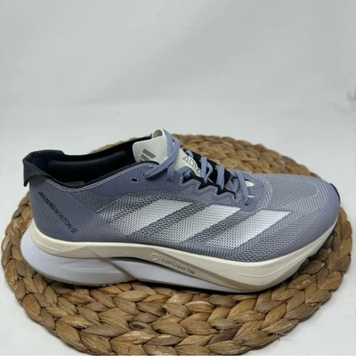 ADIDAS Adizero Boston 12 Running Shoes Silver Violet Cloud White Silver Dawn - Image 1 of 4