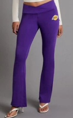 Pantalones de yoga morados de Los Angeles Lakers talla grande nuevos con etiquetas Foto 1 de 4